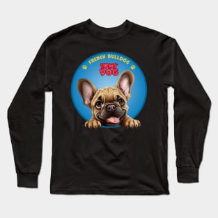 I Love my dog French Bulldog Long Sleeve T-Shirt